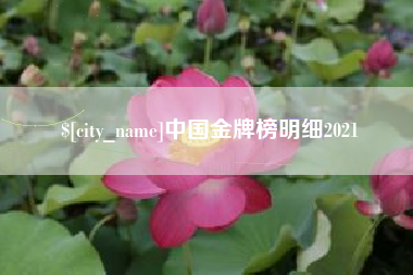 阿拉善盟中国金牌榜明细2021