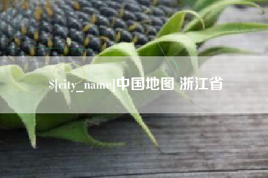 阿拉善盟中国地图 浙江省