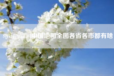 阿拉善盟中国地图全图各省各市都有啥