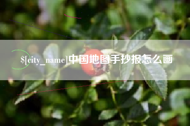 阿拉善盟中国地图手抄报怎么画