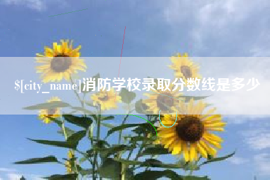 阿拉善盟消防学校录取分数线是多少