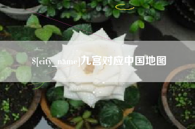 阿拉善盟九宫对应中国地图