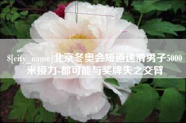 阿拉善盟北京冬奥会短道速滑男子5000米接力-都可能与奖牌失之交臂