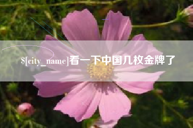 阿拉善盟看一下中国几枚金牌了