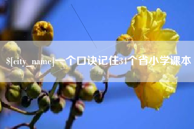阿拉善盟一个口诀记住34个省小学课本