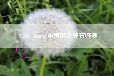 阿拉善盟中国的金牌有好多