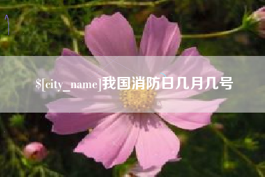 阿拉善盟我国消防日几月几号