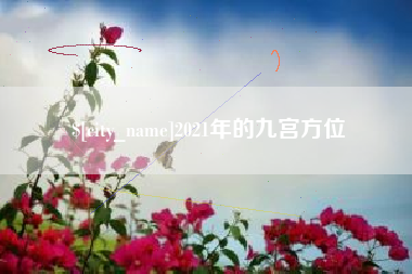 阿拉善盟2021年的九宫方位