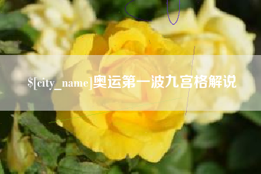 阿拉善盟奥运第一波九宫格解说