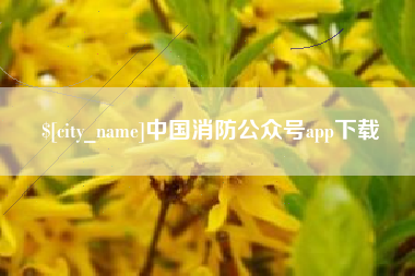 阿拉善盟中国消防公众号app下载