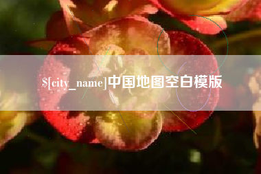 阿拉善盟中国地图空白模版