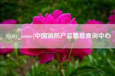 阿拉善盟中国消防产品信息查询中心