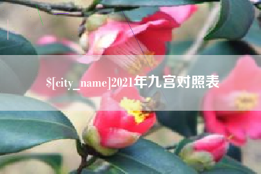 阿拉善盟2021年九宫对照表