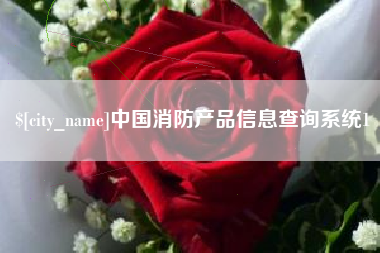 阿拉善盟中国消防产品信息查询系统1