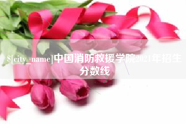 阿拉善盟中国消防救援学院2021年招生分数线